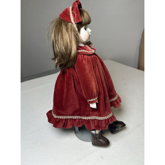 1976 Claudie et Claude Musical Porcelain 15" Doll Monsieur Giraud - Picture 5 of 10